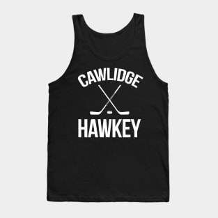 Cawlidge Hawkey Puck Stick Skating Rink Tank Top